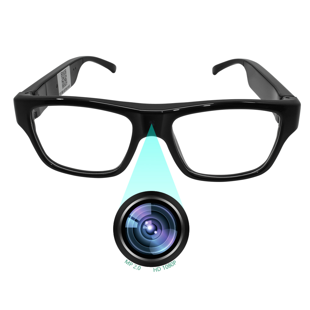 Wifi 1080p Hd Spy Cam Glasses Hidden Camera Surveillance