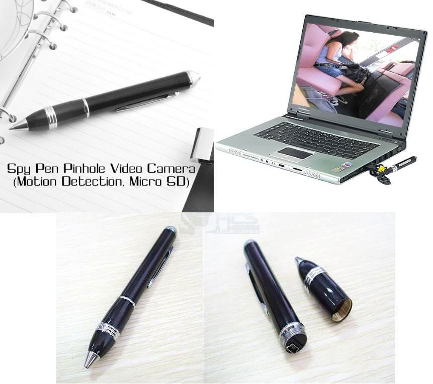 1080P Motion Detection Spy Pen Cam