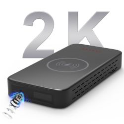 3-in-1-2K Desktop Security Camera with Wireless Charging Power Bank