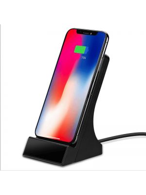 WiFi wireless phone charging dock with integrated 1080P HD home security camera