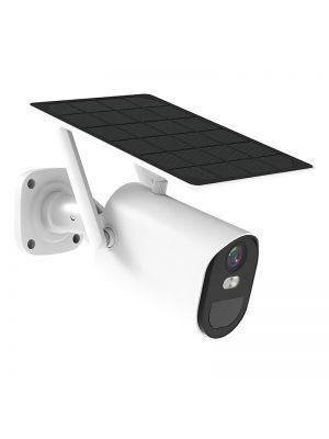 4G solar and battery powered security camera
