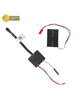 Ribbon Spy Camera with wireless remote control and lithium Ion battery
