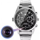 divers watch stainless steel frontal view