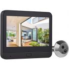 HCS 4.3" Smart Peephole Video Doorbell frontal view