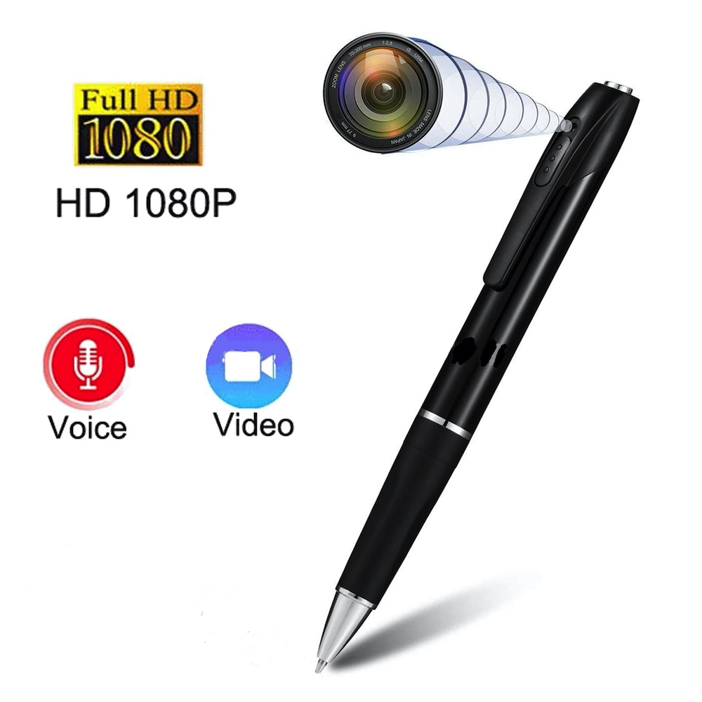 Pen Ultra HD Video & Audio Recorder showing voice and video options