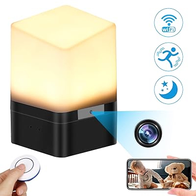 wifi night light spy camera live on Internet