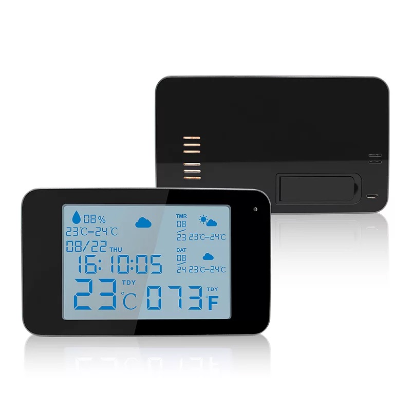 wifi spy camera in a clock weather station