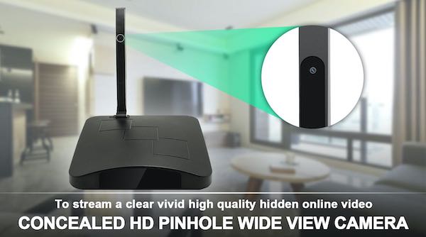 wifi router hidden camera with audio