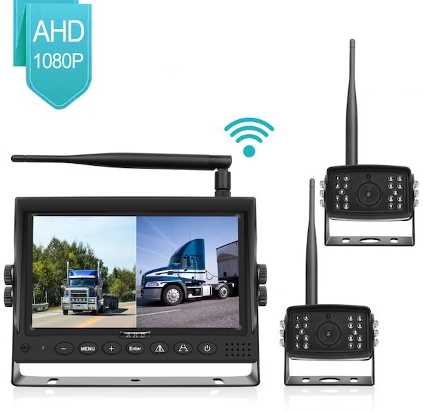 7” AHD Single Camera Wireless Reversing Kit Hidden Camera Surveillance