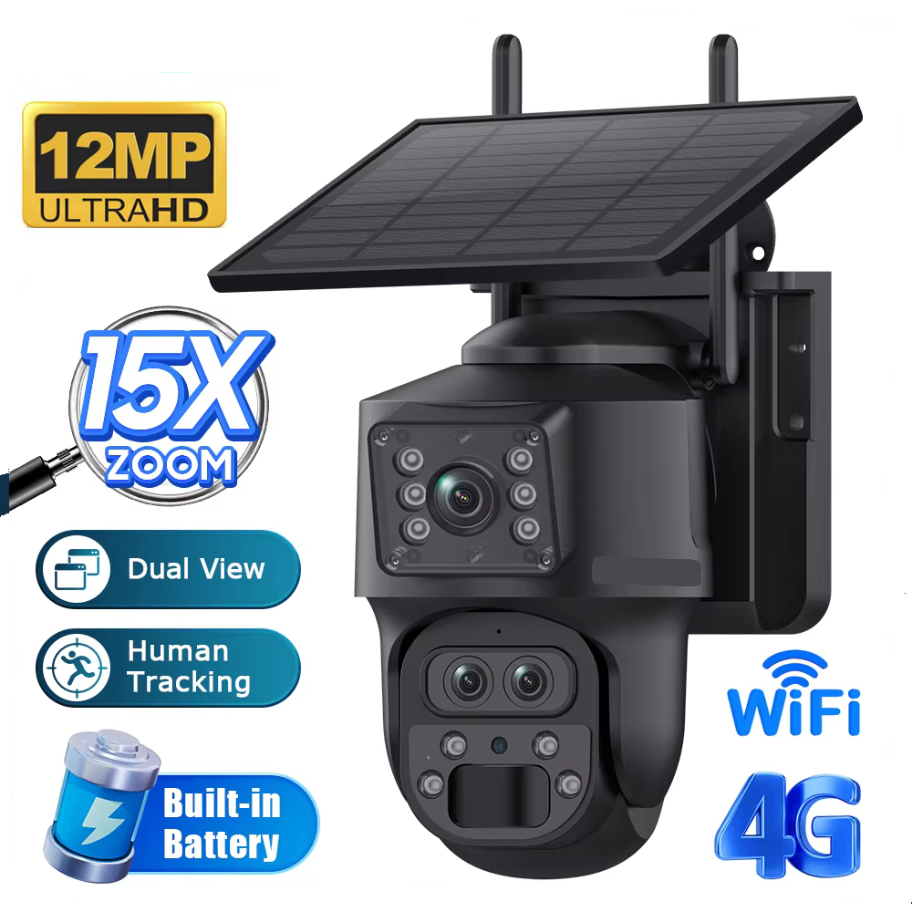 4G Solar Smart Dual Lens Mini PTZ main image