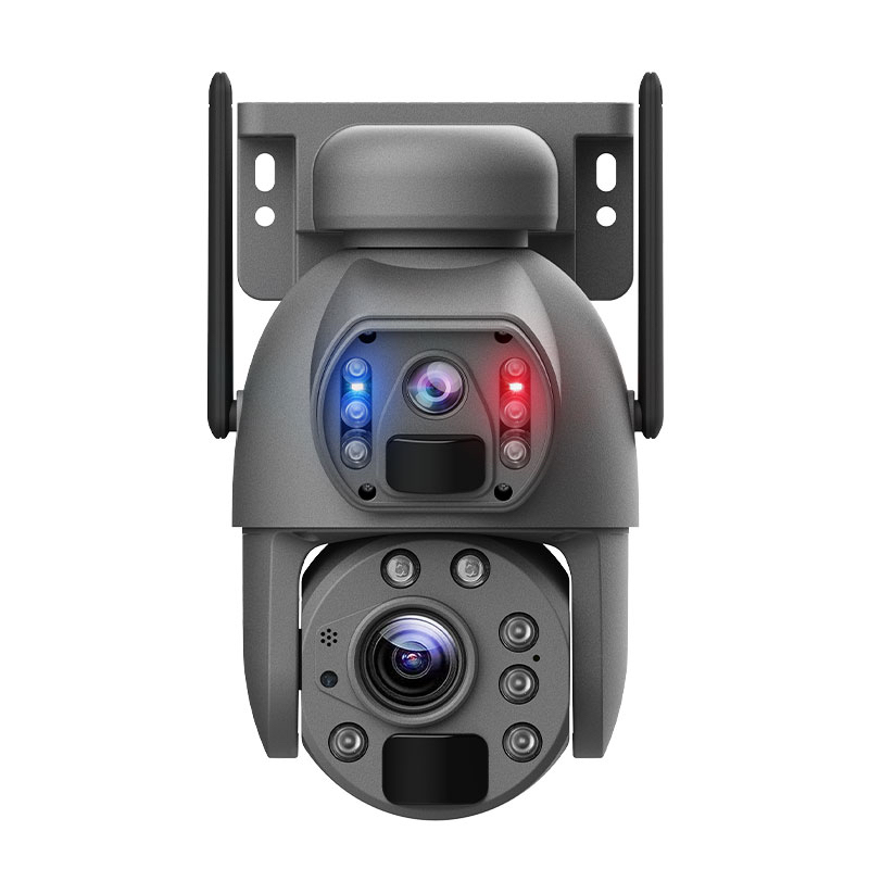 4G Solar Smart Dual Lens camera frontal aspect