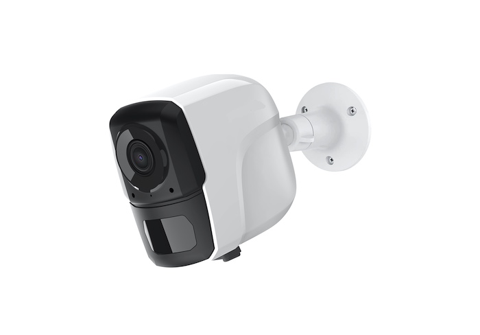 4g battery security camera side view