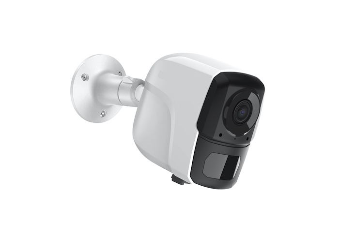 4g battery security camera frontal view