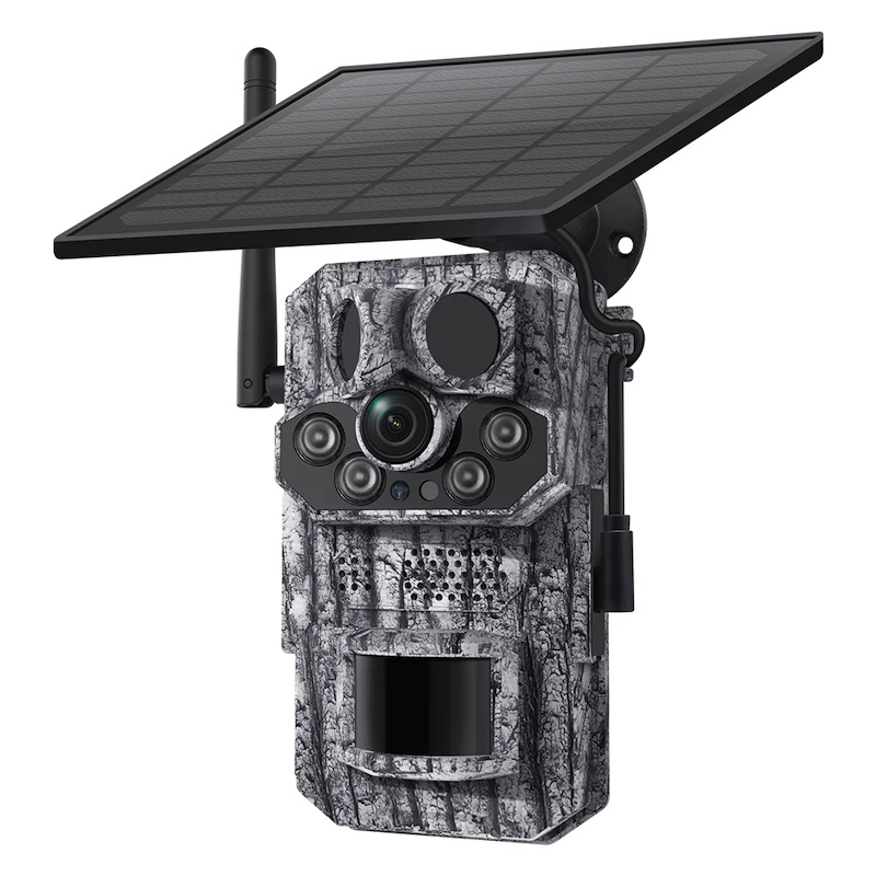 4G outdoor security camera frontal view