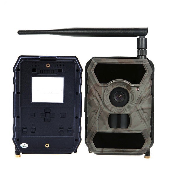 4G pro outdoor security camera frontal & rear open